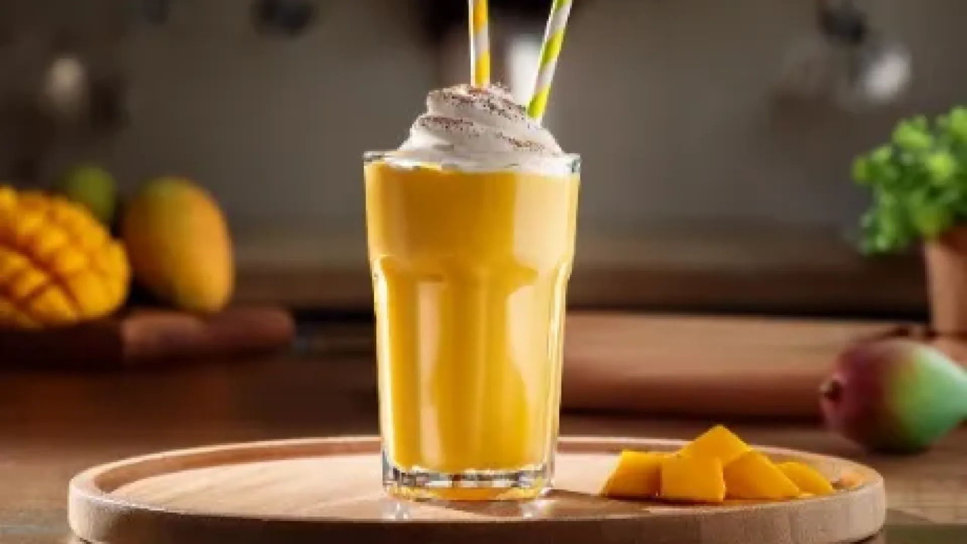 MANGO ANANAS MİLKSHAKE 